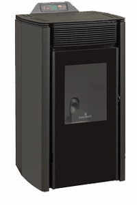 Estufa de pellets de aire anita 7,6 kw sannover blanco 2