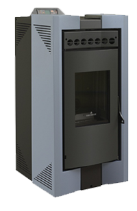 Estufa de pellets de aire anita 7,6 kw sannover blanco 3